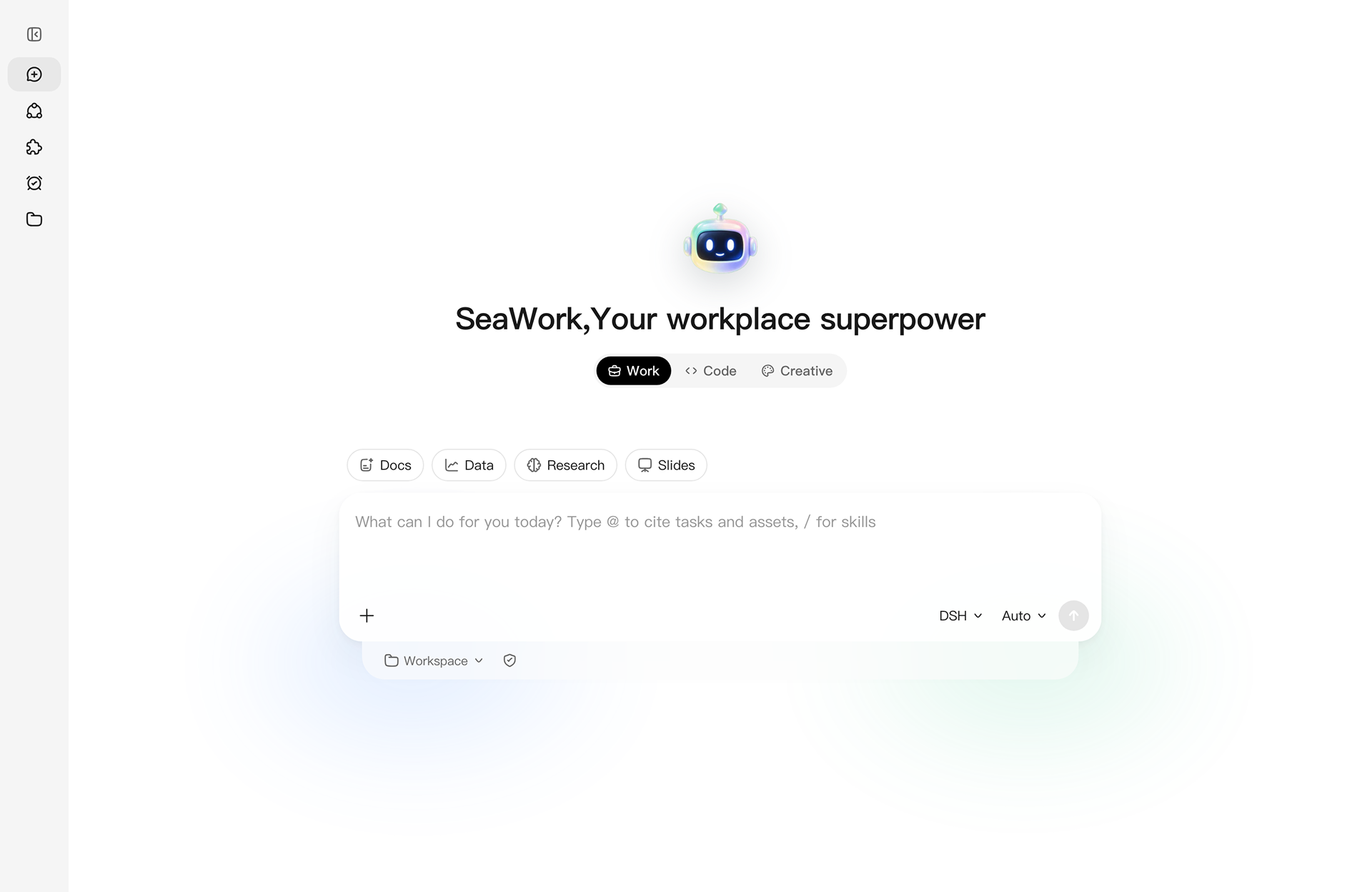 New Task interface preview